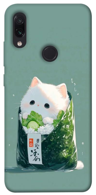 Чехол itsPrint Cat onigiri для Xiaomi Redmi Note 7 / Note 7 Pro / Note 7s, еда, купить оптом с доставкой
