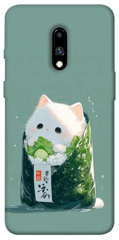 Чехол itsPrint Cat onigiri для OnePlus 7, еда, купить оптом с доставкой