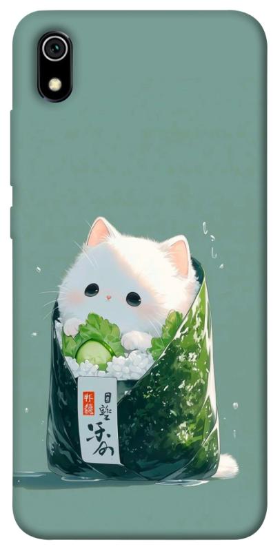 Чехол itsPrint Cat onigiri для Xiaomi Redmi 7A, еда, купить оптом с доставкой