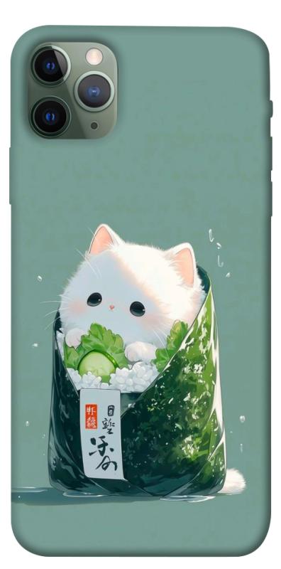 Чехол itsPrint Cat onigiri для Apple iPhone 11 Pro Max (6.5"), еда, купить оптом с доставкой
