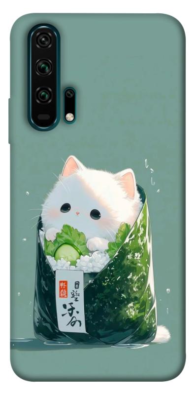Чехол itsPrint Cat onigiri для Huawei Honor 20 Pro, еда, купить оптом с доставкой