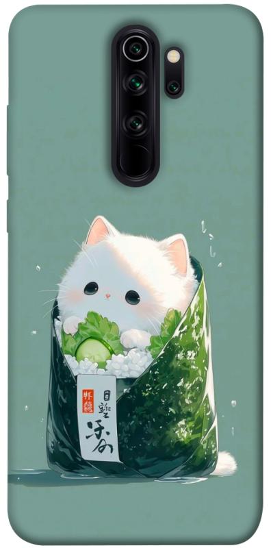 Чехол itsPrint Cat onigiri для Xiaomi Redmi Note 8 Pro, еда, купить оптом с доставкой