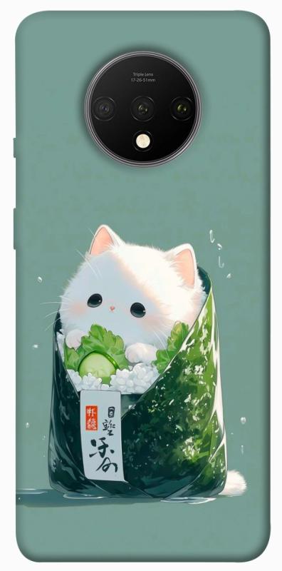 Чохол itsPrint Cat onigiri для OnePlus 7T, їжа, купити оптом з доставкою