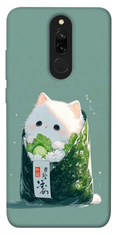 Чехол itsPrint Cat onigiri для Xiaomi Redmi 8, еда, купить оптом с доставкой