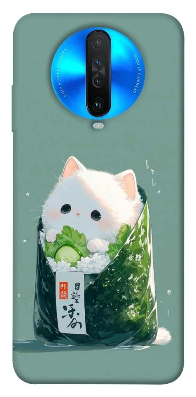 Чехол itsPrint Cat onigiri для Xiaomi Redmi K30, еда, купить оптом с доставкой