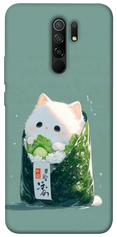 Чехол itsPrint Cat onigiri для Xiaomi Redmi 9, еда, купить оптом с доставкой