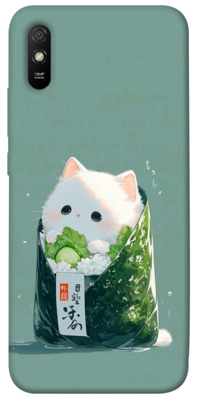 Чехол itsPrint Cat onigiri для Xiaomi Redmi 9A, еда, купить оптом с доставкой