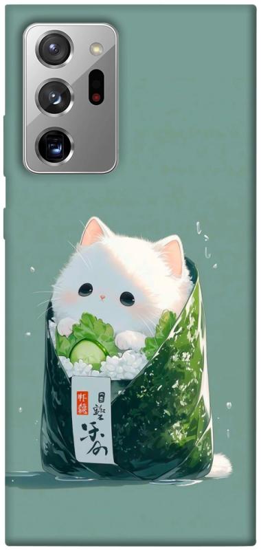 Чехол itsPrint Cat onigiri для Samsung Galaxy Note 20 Ultra, еда, купить оптом с доставкой