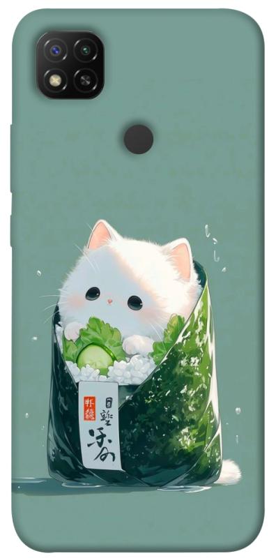 Чехол itsPrint Cat onigiri для Xiaomi Redmi 9C, еда, купить оптом с доставкой