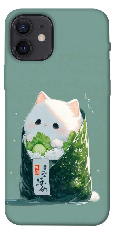 Чохол itsPrint Cat onigiri для Apple iPhone 12 Pro (6.1"), їжа, купити оптом з доставкою