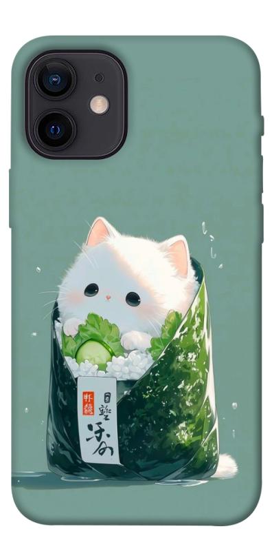 Чохол itsPrint Cat onigiri для Apple iPhone 12 mini (5.4"), їжа, купити оптом з доставкою