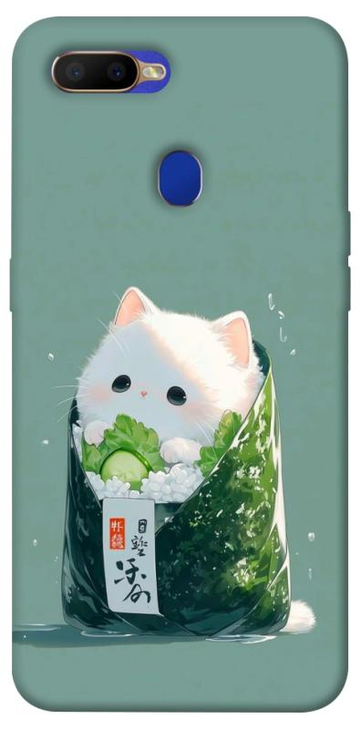 Чехол itsPrint Cat onigiri для Oppo A5s / Oppo A12, еда, купить оптом с доставкой