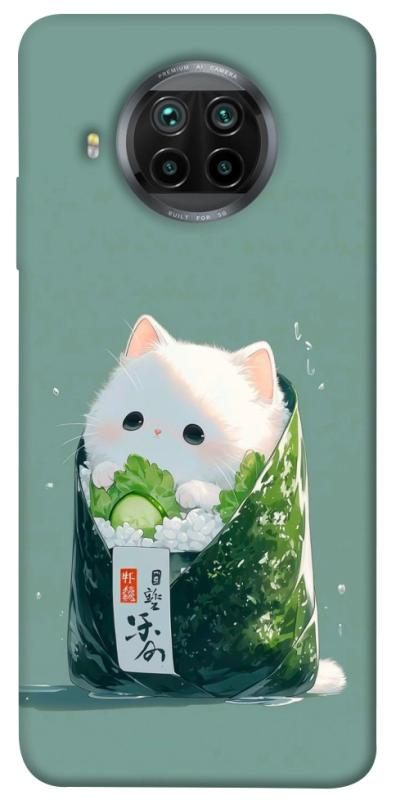 Чехол itsPrint Cat onigiri для Xiaomi Mi 10T Lite / Redmi Note 9 Pro 5G, еда, купить оптом с доставкой