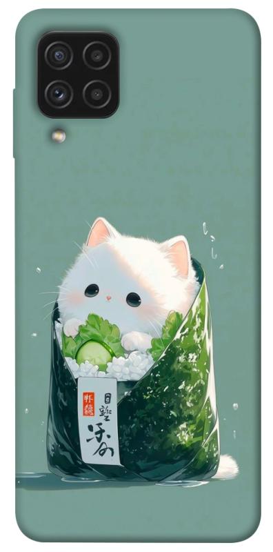Чехол itsPrint Cat onigiri для Samsung Galaxy A22 4G, еда, купить оптом с доставкой