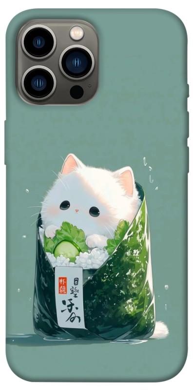 Чохол itsPrint Cat onigiri для Apple iPhone 13 Pro Max (6.7"), їжа, купити оптом з доставкою