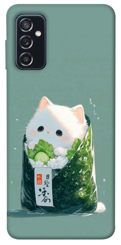 Чехол itsPrint Cat onigiri для Samsung Galaxy M52, еда, купить оптом с доставкой