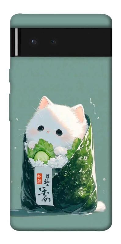 Чехол itsPrint Cat onigiri для Google Pixel 6, еда, купить оптом с доставкой