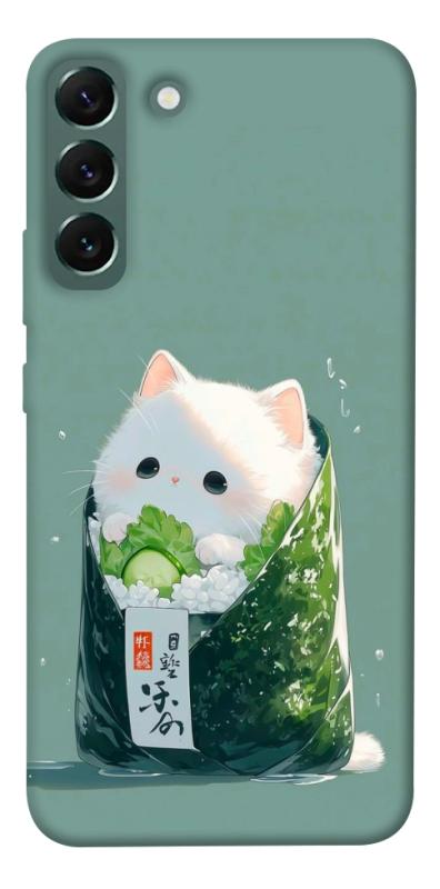 Чехол itsPrint Cat onigiri для Samsung Galaxy S22+, еда, купить оптом с доставкой