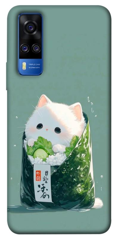Чехол itsPrint Cat onigiri для Vivo Y51a, еда, купить оптом с доставкой
