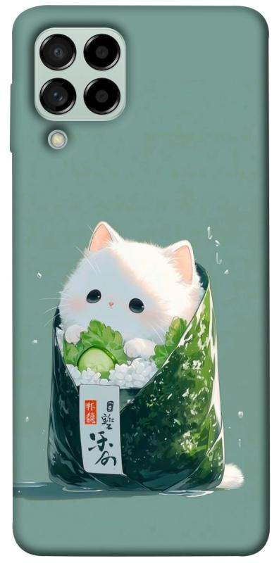 Чехол itsPrint Cat onigiri для Samsung Galaxy M53 5G, еда, купить оптом с доставкой