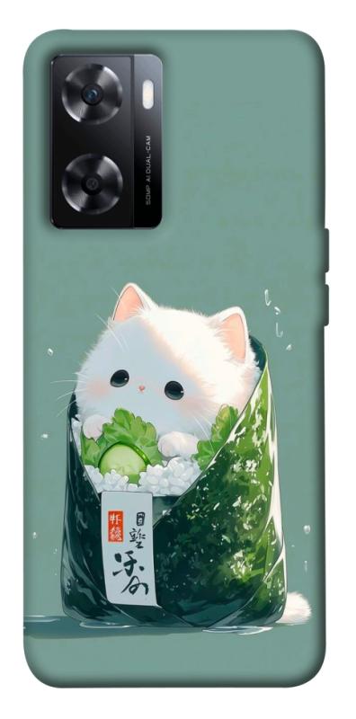 Чехол itsPrint Cat onigiri для OnePlus Nord N20 SE, еда, купить оптом с доставкой