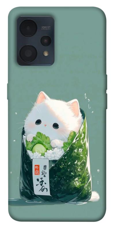 Чехол itsPrint Cat onigiri для Realme 9 4G / 9 Pro+, еда, купить оптом с доставкой