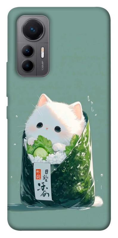 Чехол itsPrint Cat onigiri для Xiaomi 12 Lite, еда, купить оптом с доставкой