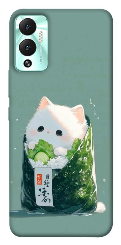 Чехол itsPrint Cat onigiri для Infinix Hot 12 Play, еда, купить оптом с доставкой