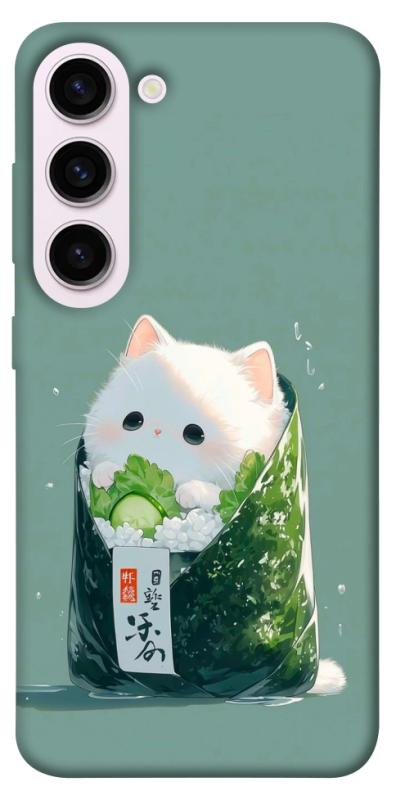 Чехол itsPrint Cat onigiri для Samsung Galaxy S23+, еда, купить оптом с доставкой