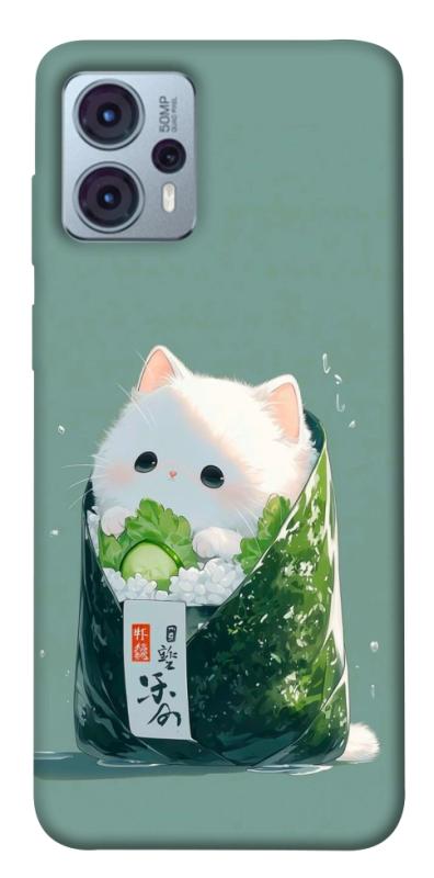Чехол itsPrint Cat onigiri для Motorola Moto G23, еда, купить оптом с доставкой