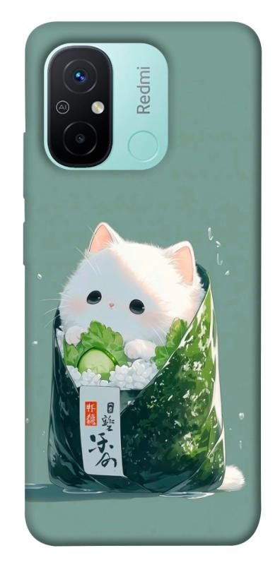 Чехол itsPrint Cat onigiri для Xiaomi Redmi 12C, еда, купить оптом с доставкой