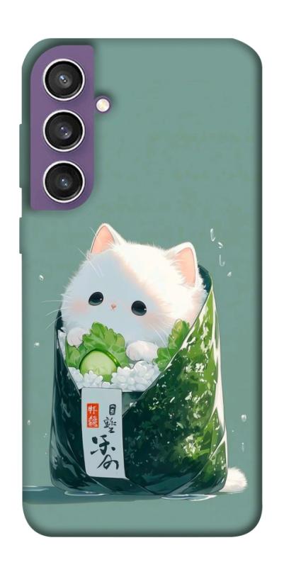Чехол itsPrint Cat onigiri для Samsung Galaxy S23 FE, еда, купить оптом с доставкой