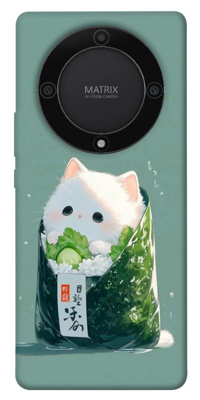 Чехол itsPrint Cat onigiri для Huawei Magic5 Lite, еда, купить оптом с доставкой