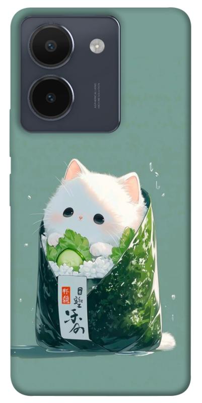 Чехол itsPrint Cat onigiri для Vivo Y36, еда, купить оптом с доставкой