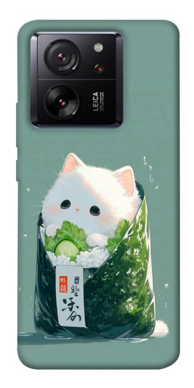 Чехол itsPrint Cat onigiri для Xiaomi 13T, еда, купить оптом с доставкой