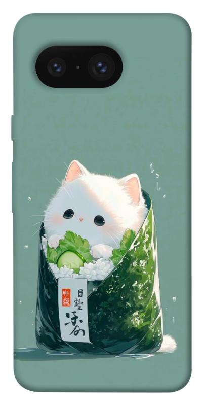 Чехол itsPrint Cat onigiri для Google Pixel 8, еда, купить оптом с доставкой