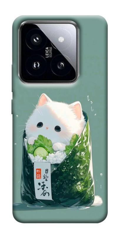 Чохол itsPrint Cat onigiri для Xiaomi 14 Pro, їжа, купити оптом з доставкою