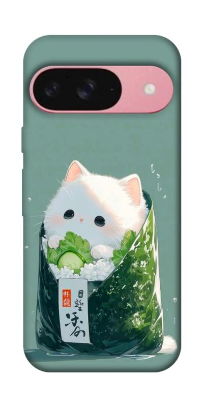 Чехол itsPrint Cat onigiri для Google Pixel 9, еда, купить оптом с доставкой