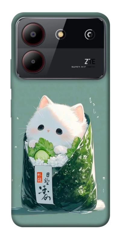 Чохол itsPrint Cat onigiri для ZTE Blade A54 4G, їжа, купити оптом з доставкою