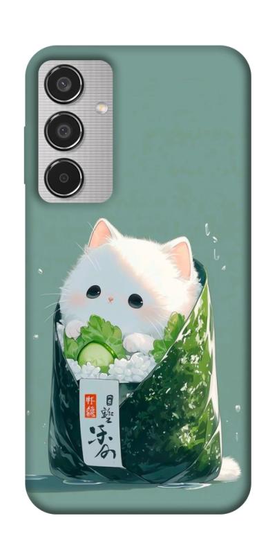 Чехол itsPrint Cat onigiri для Samsung Galaxy M35 5G, еда, купить оптом с доставкой
