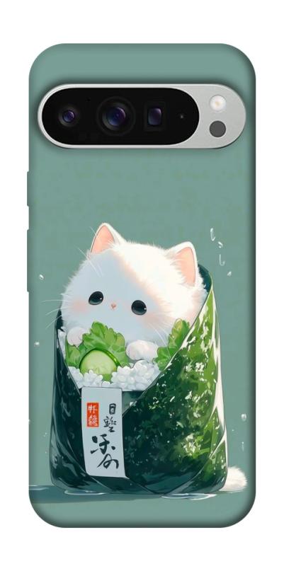 Чехол itsPrint Cat onigiri для Google Pixel 9 Pro XL, еда, купить оптом с доставкой