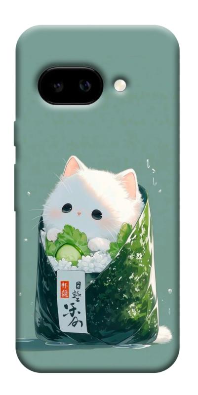 Чехол itsPrint Cat onigiri для Google Pixel 9a, еда, купить оптом с доставкой