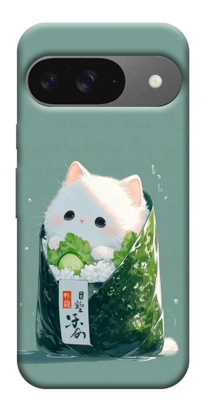 Чехол itsPrint Cat onigiri для Google Pixel 10, еда, купить оптом с доставкой