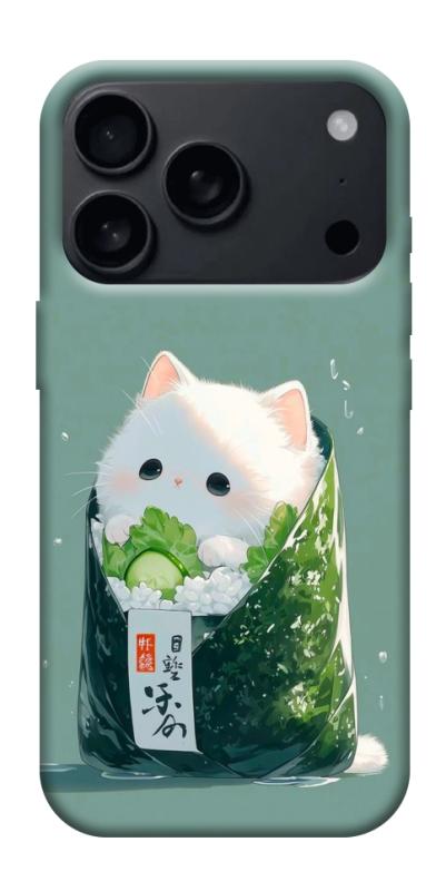 Чехол itsPrint Cat onigiri для Apple iPhone 17 Pro Max (6.9"), еда, купить оптом с доставкой