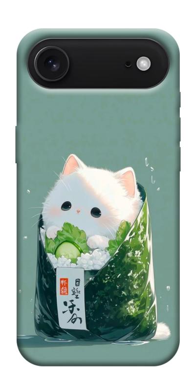 Чехол itsPrint Cat onigiri для Apple iPhone 17 Air (6.5"), еда, купить оптом с доставкой