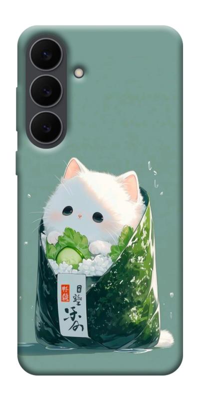 Чехол itsPrint Cat onigiri для Samsung Galaxy S25 FE, еда, купить оптом с доставкой