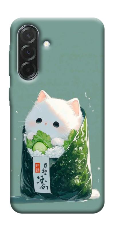 Чехол itsPrint Cat onigiri для Samsung Galaxy A57 5G, еда, купить оптом с доставкой