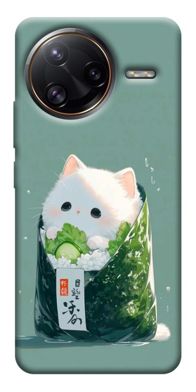 Чехол itsPrint Cat onigiri для Xiaomi Poco F7, еда, купить оптом с доставкой