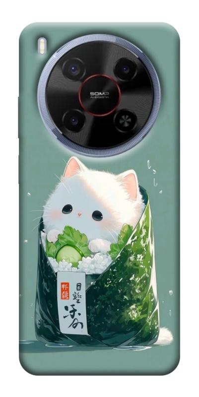 Чехол itsPrint Cat onigiri для ZTE Nubia V70 Max, еда, купить оптом с доставкой