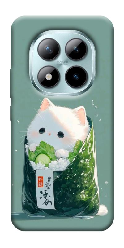 Чехол itsPrint Cat onigiri для Xiaomi Redmi Note 15 Pro 5G, еда, купить оптом с доставкой